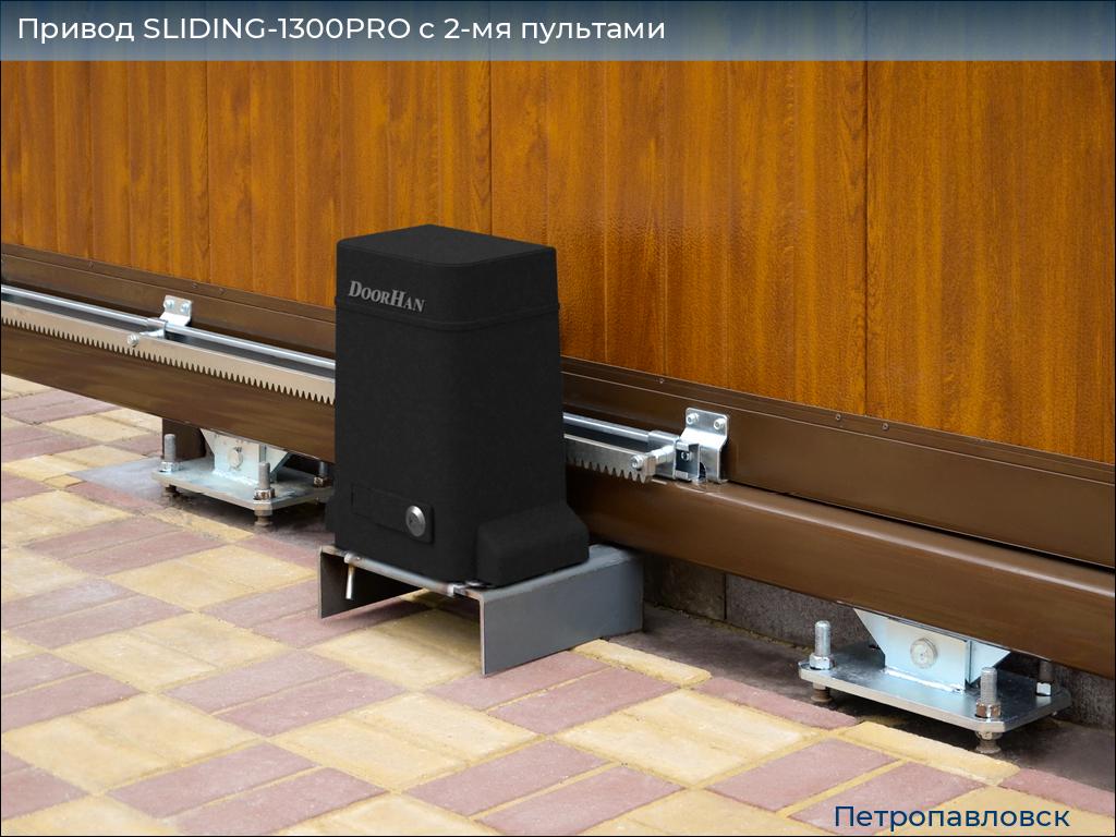 Привод SLIDING-1300PRO c 2-мя пультами, petropavlovsk.doorhan.ru