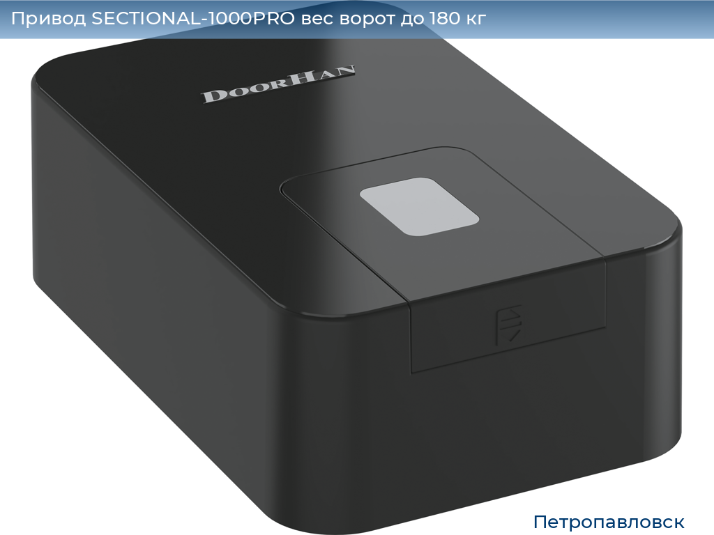 Привод SECTIONAL-1000PRO вес ворот до 180 кг, petropavlovsk.doorhan.ru