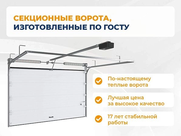 Секционные ворота 3500х2500 мм коричнево-красные DoorHan RSD02, petropavlovsk.doorhan.ru